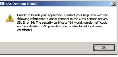 citrix receiver for mac ssl error 61